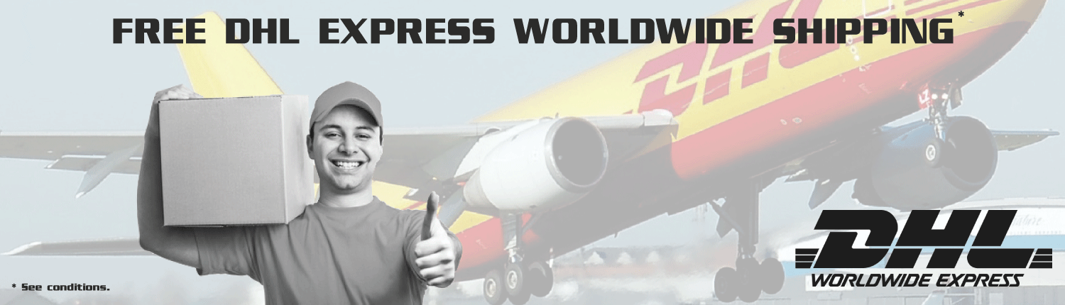Banner DHL express worldwide Shipping